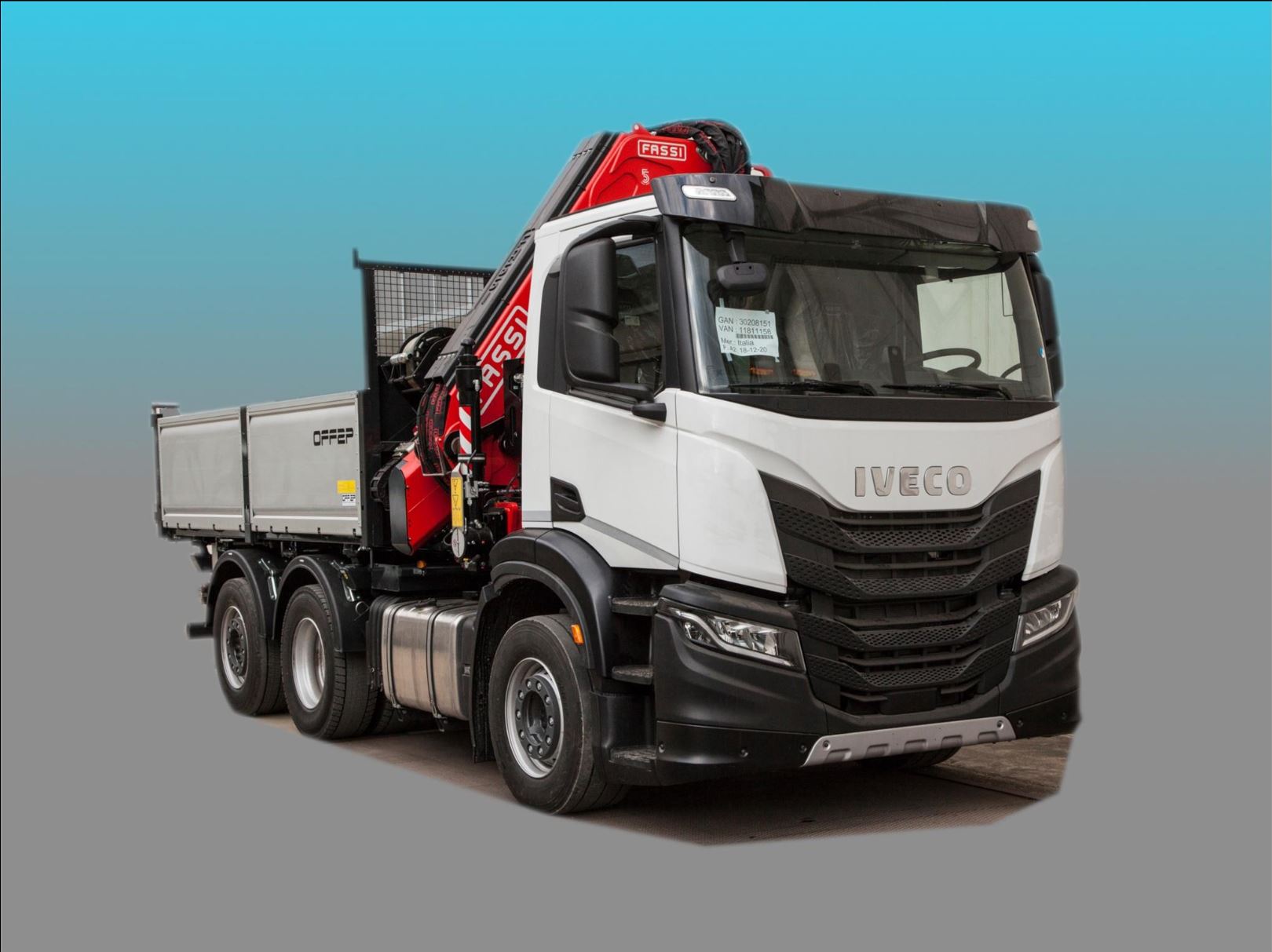 S-WAY AD260S46Y/PS con gru Fassi F395A.2.28 S-WAY AD260S46Y/PS con gru Fassi F395A.2.28