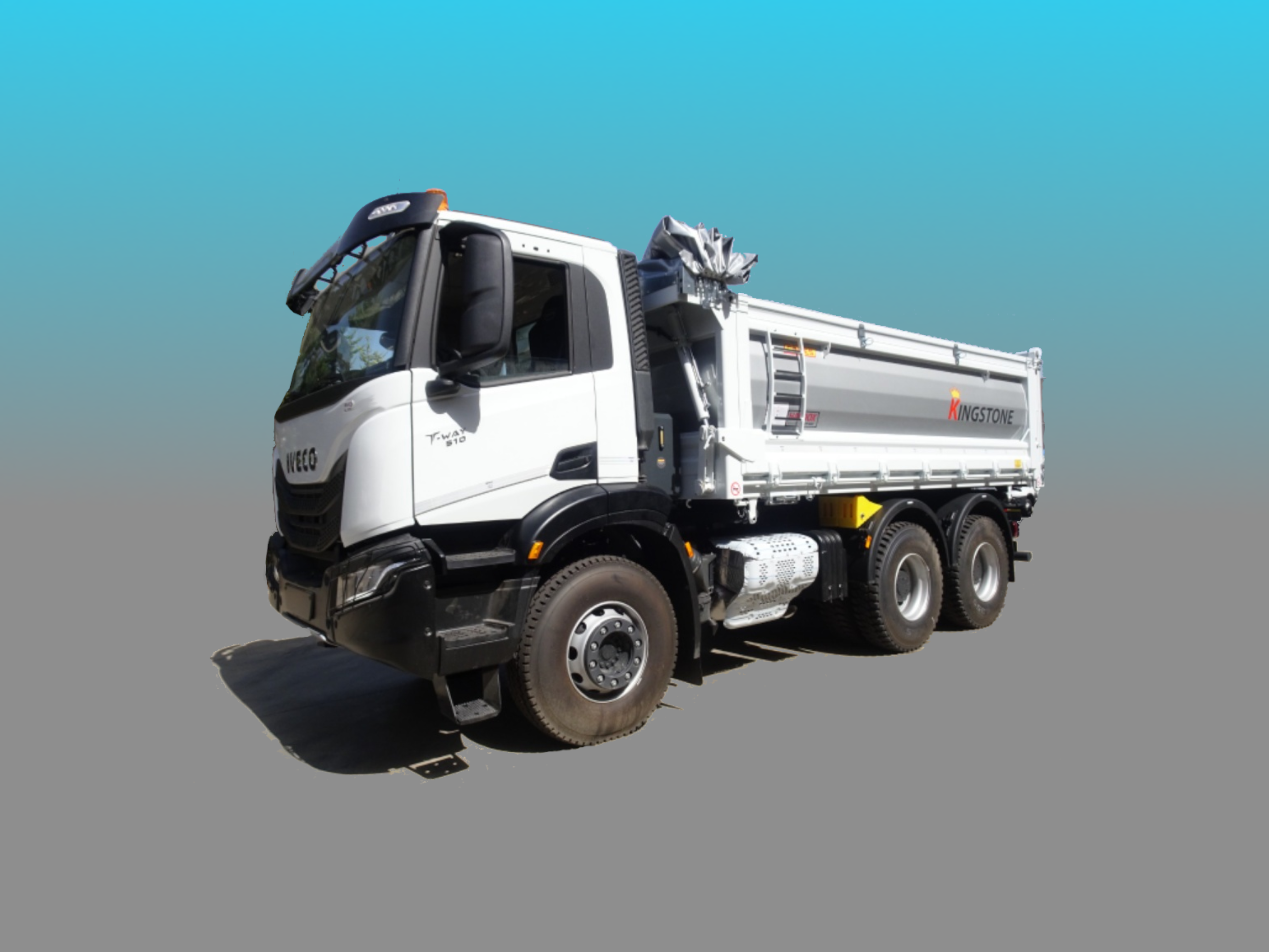 IVECO T-WAY AD410T51 vasca ribaltabile trilaterale Comes con sponde laterali idrauliche IVECO T-WAY AD410T51 vasca ribaltabile trilaterale Comes con sponde laterali idrauliche